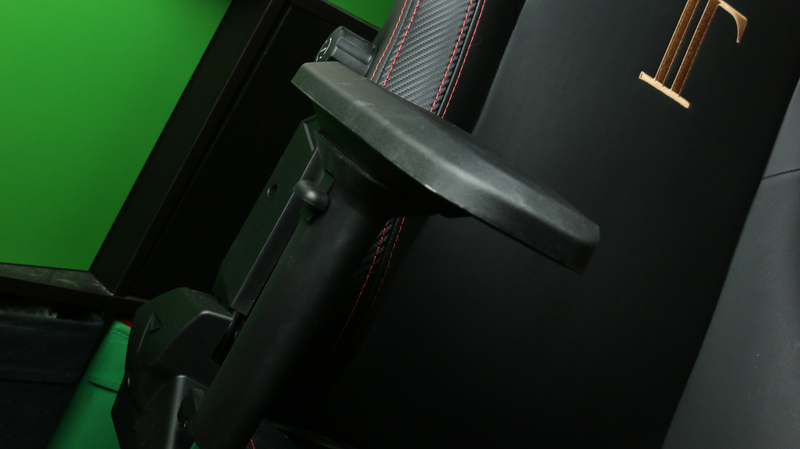 They look like hard plastic, but they’re actually firmly padded with a synthetic leather coating.